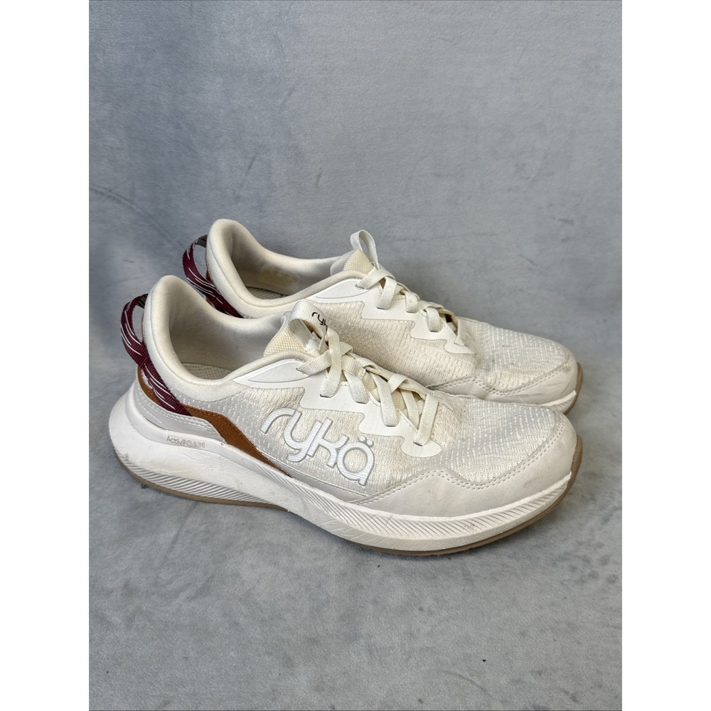 Ryka‎ Freehand Shoes Women's Size 8.5 M Activfoam Athletic White Arch Support